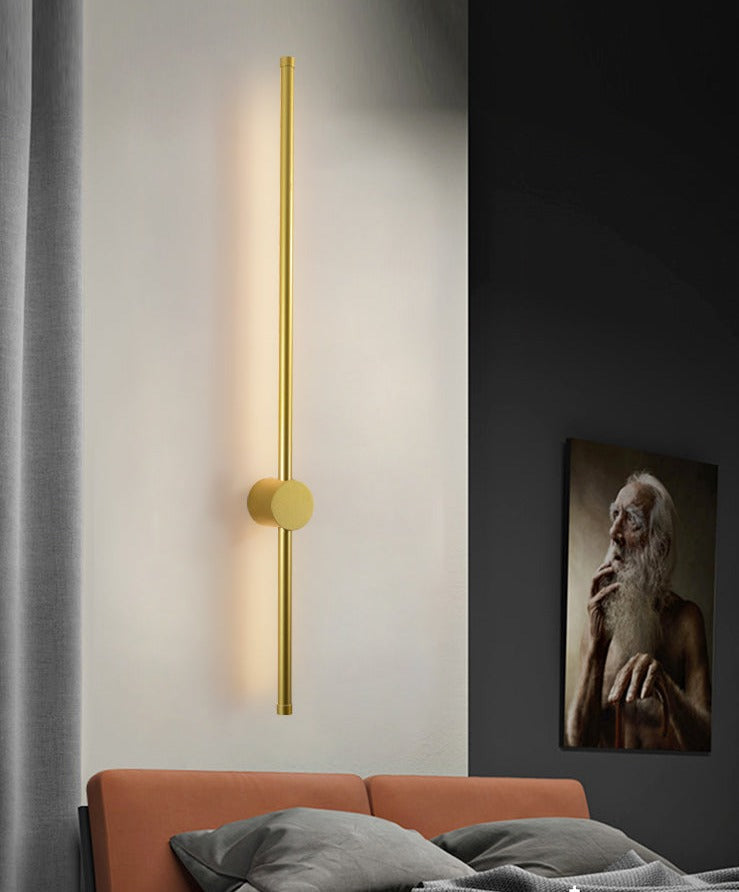 Mosrugs | NordicRod – Minimalist Wall Lamp with Plug for Chic Interiors