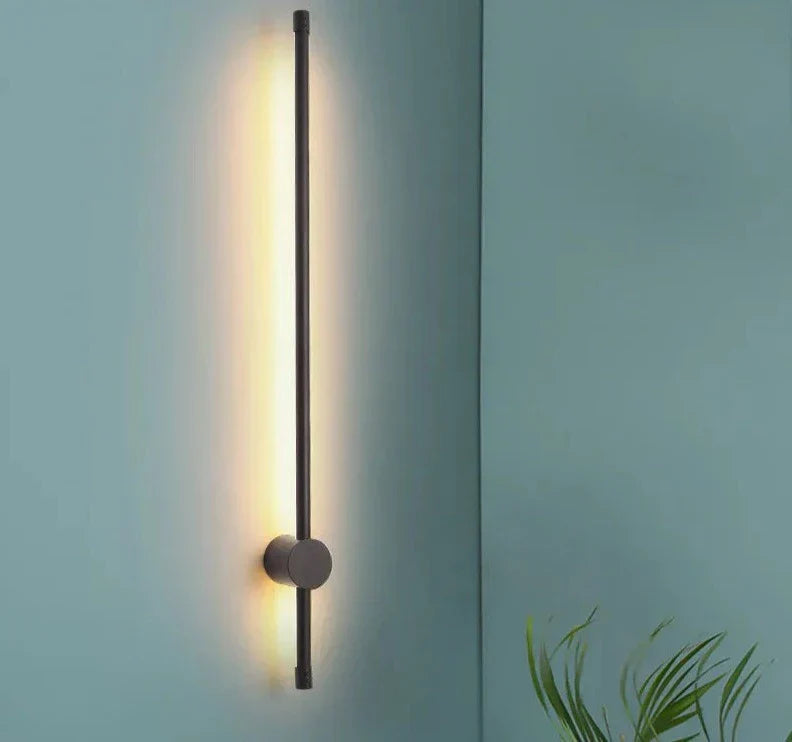 Mosrugs | NordicRod – Minimalist Wall Lamp with Plug for Chic Interiors