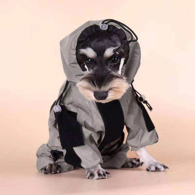 Mosrugs | Waterproof Dog Coat with Legs – Reflective Dog Rain Jacket for Small & Large Breeds | Best Rain Coat for Dogs UK
