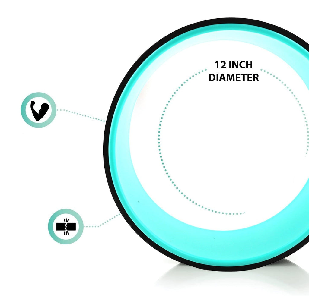 Mosrugs | Yoga Wheel – Ultimate Support for Flexibility, Strength & Back Pain Relief