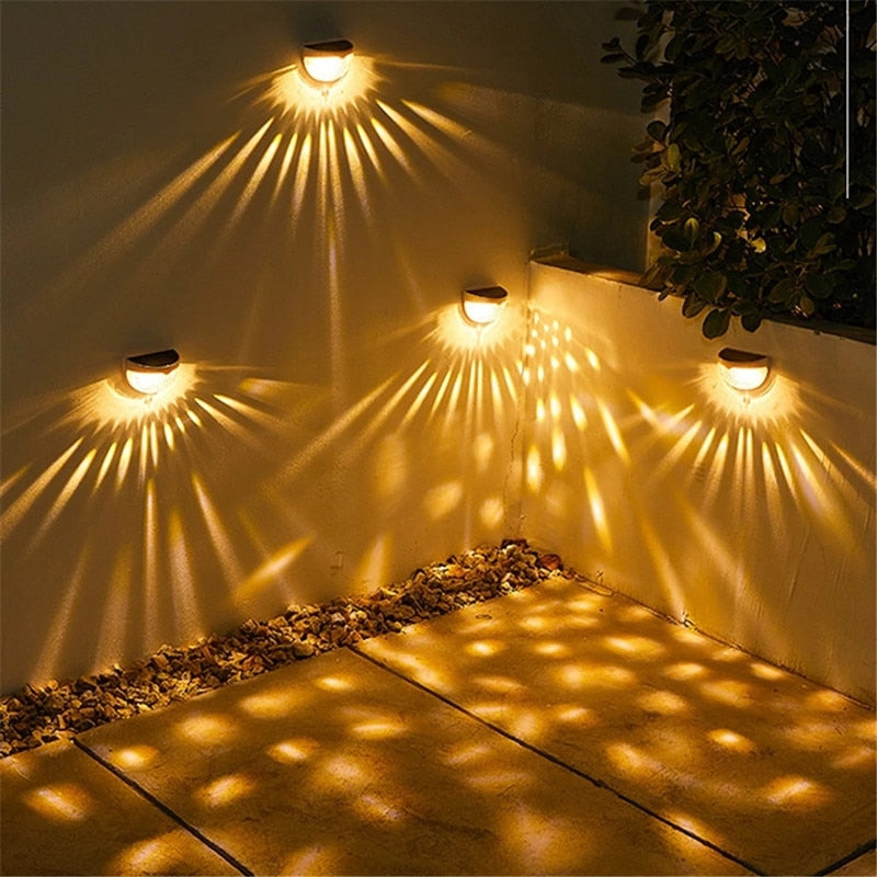 Mosrugs | NoirRay – Solar Wall Lamp with Elegant Modern Glow