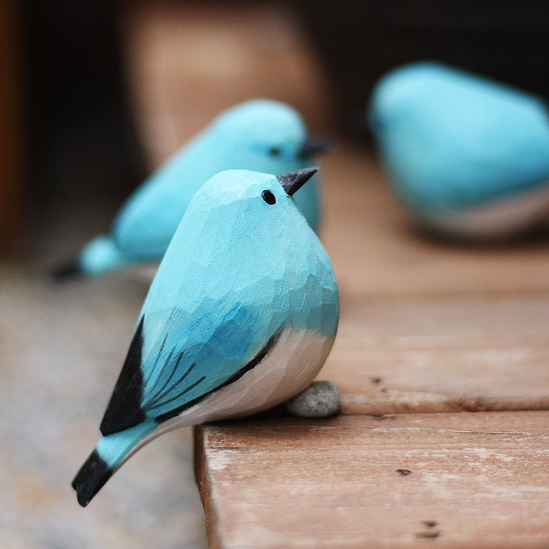 Mosrugs | NordicFeathers - Elegant Wooden Bird Figurines