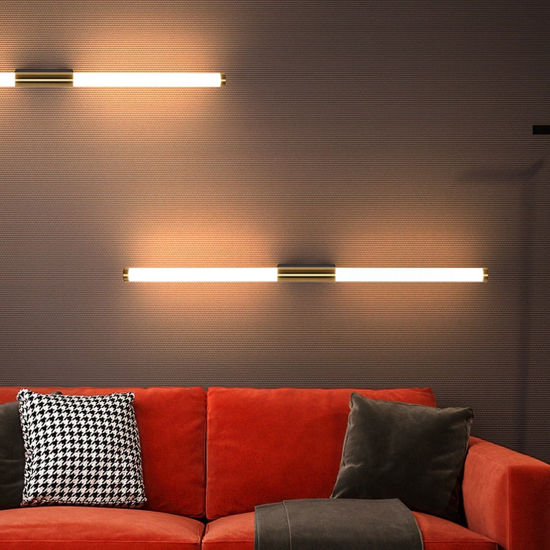 Mosrugs | BarGleam – Minimalist Gold Wall Lamp with a Modern Twist