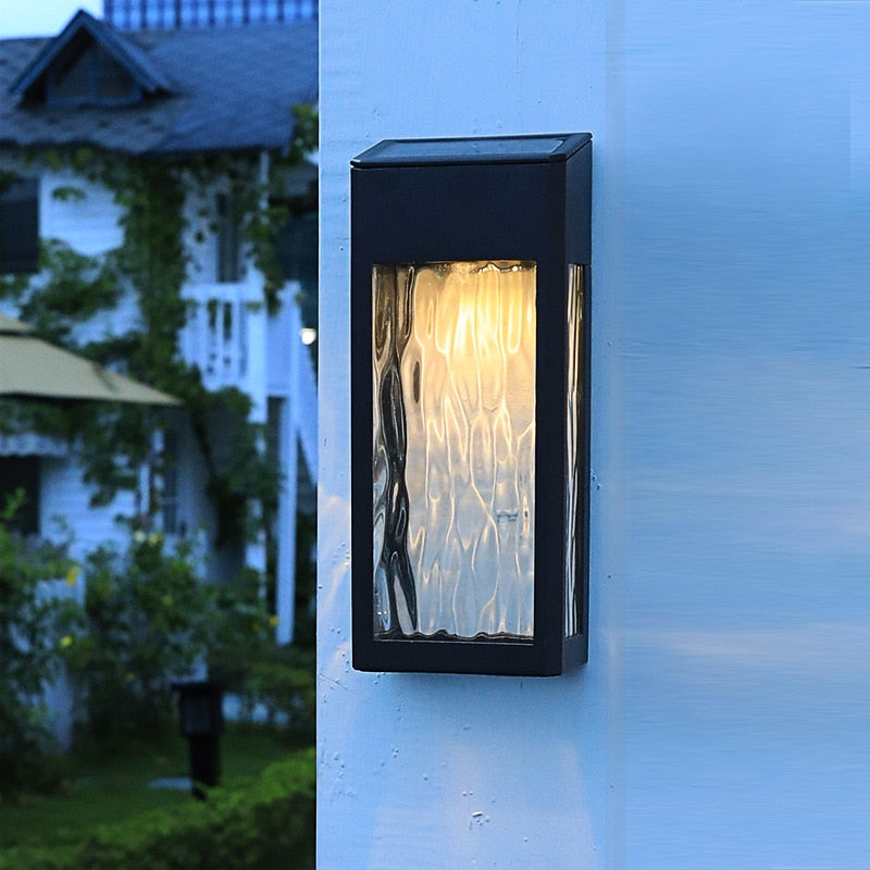 Mosrugs | SolarBurst – Outdoor Wall Lamp with Solar Energy