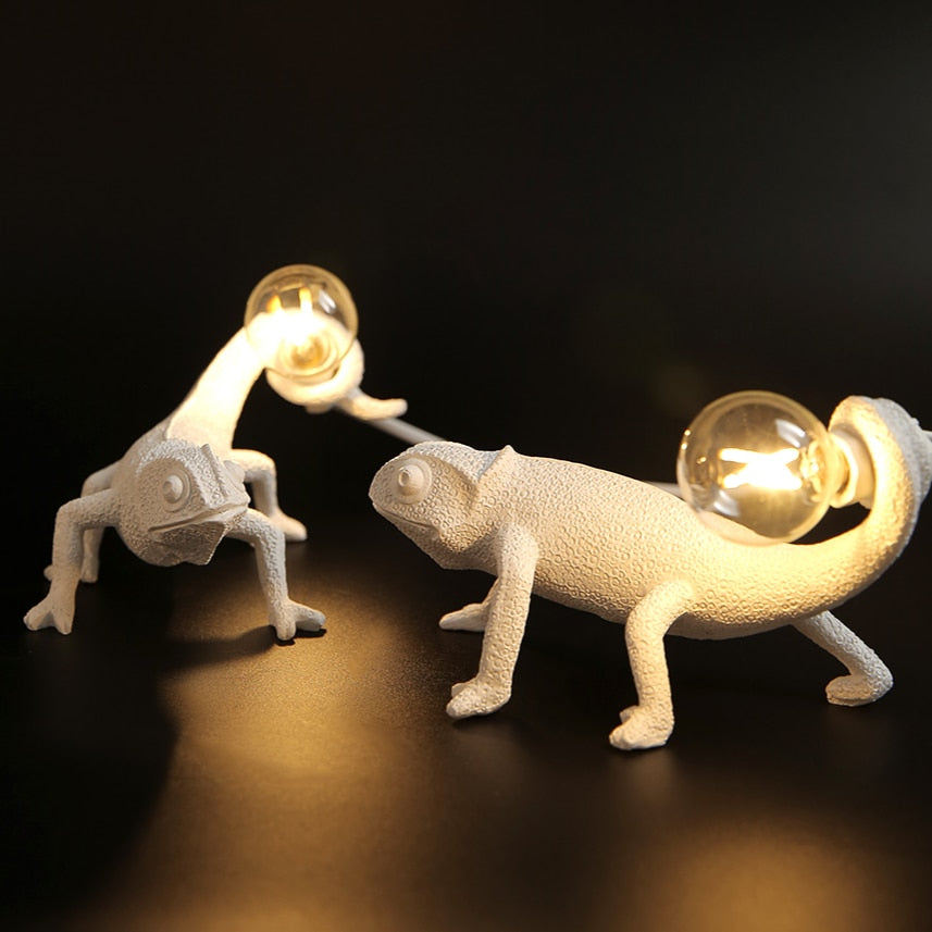 Mosrugs | GlowLizard - Resin Lizard Table Lamp