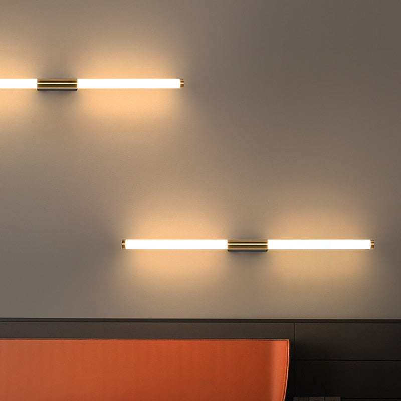 Mosrugs | BarGleam – Minimalist Gold Wall Lamp with a Modern Twist