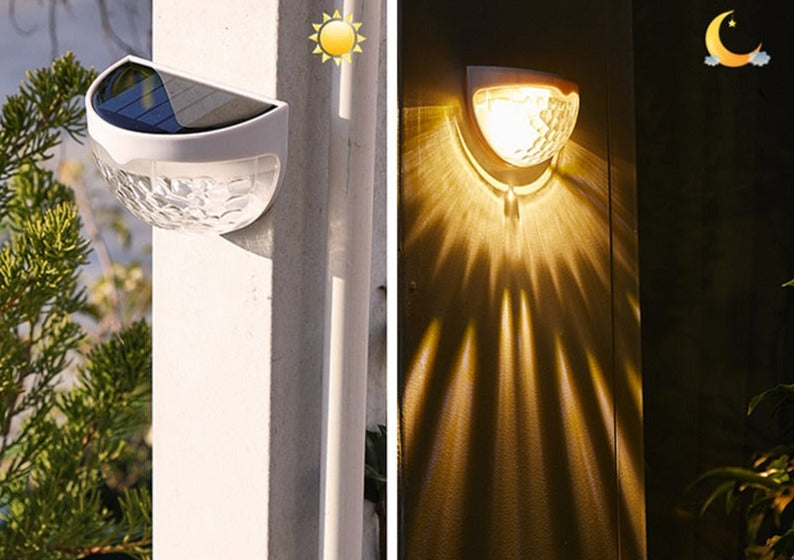 Mosrugs | NoirRay – Solar Wall Lamp with Elegant Modern Glow