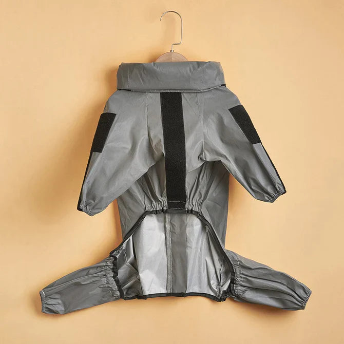 Mosrugs | Waterproof Dog Coat with Legs – Reflective Dog Rain Jacket for Small & Large Breeds | Best Rain Coat for Dogs UK