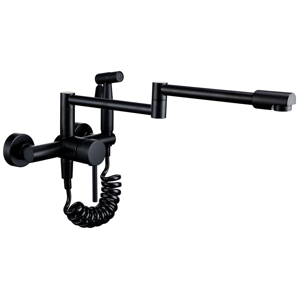 Mosrugs | Flexible Kitchen Tap with Pull-Out Spray – Stainless Steel Design