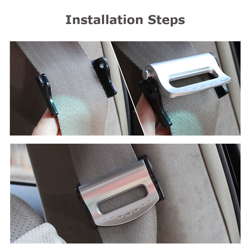 BeltEase Car Seat Belt Clips (2-Pack)