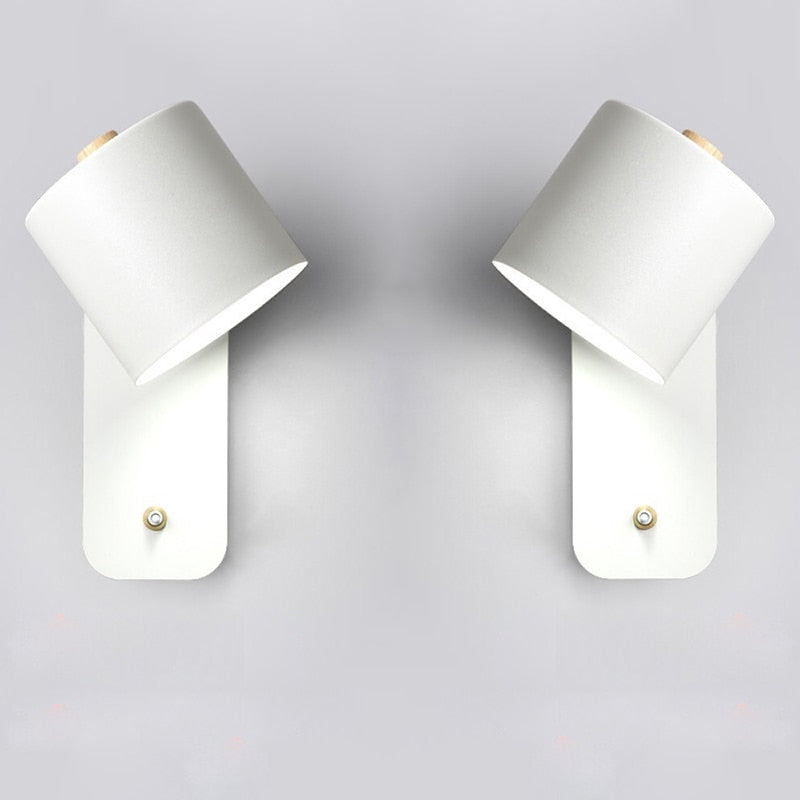 Mosrugs | Modern LED Wall Light with Switch – Indoor Wall Sconce for Home Decor