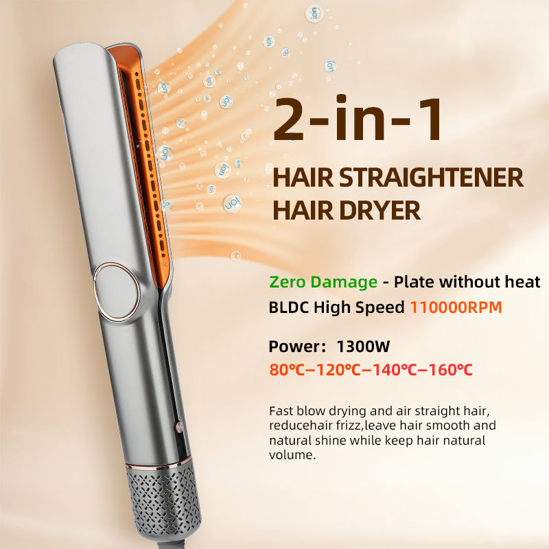 Mosrugs | 2-in-1 Hair Dryer & Straightener for Effortless Styling