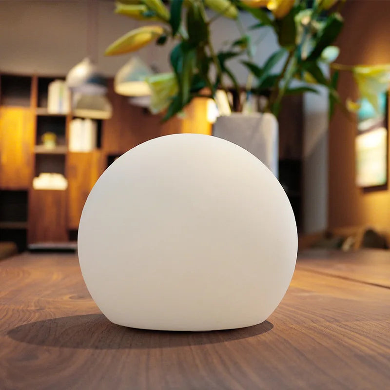 Mosrugs | GlowOrb – Wireless LED Colour-Changing Table Lamp with Remote & USB Rechargeable