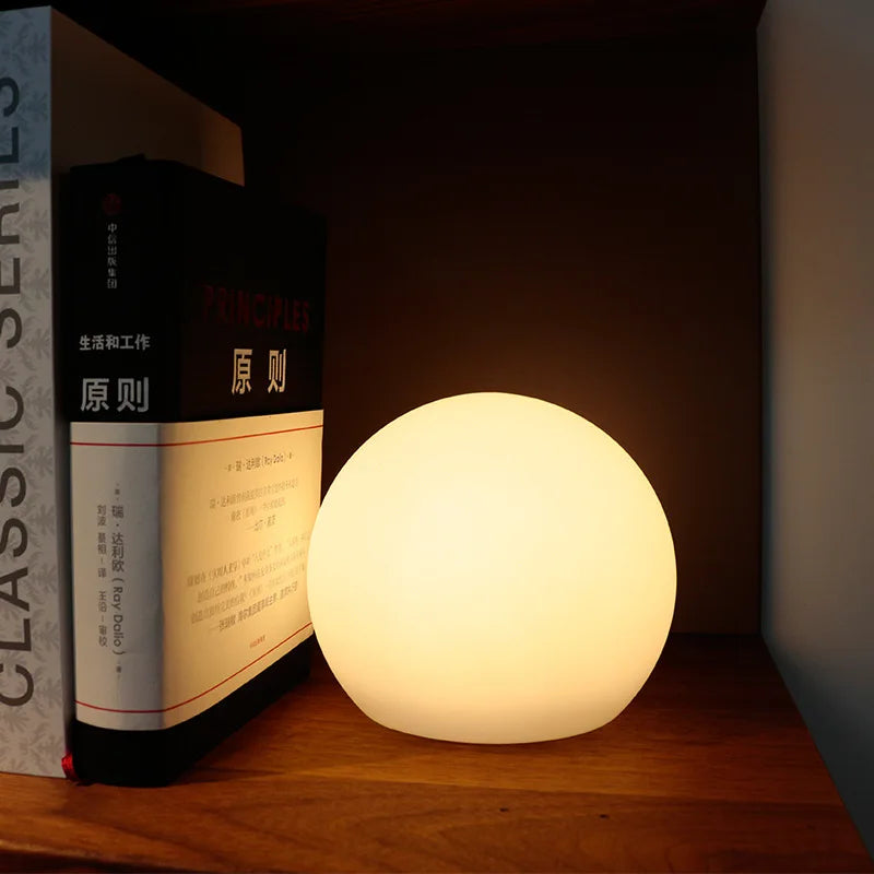 Mosrugs | GlowOrb – Wireless LED Colour-Changing Table Lamp with Remote & USB Rechargeable