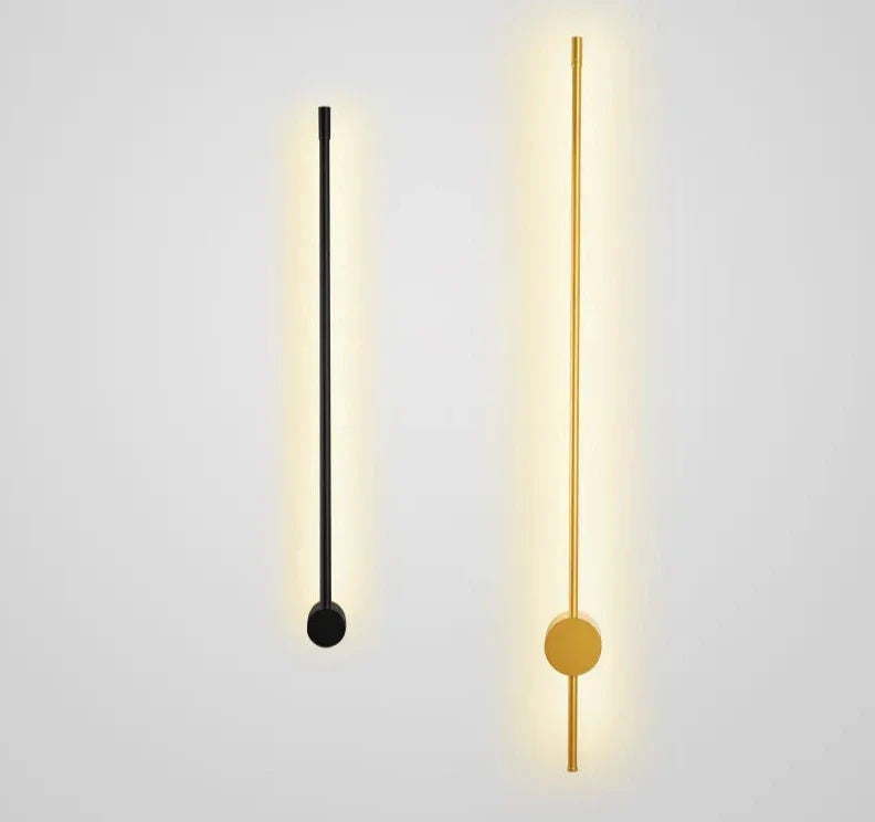 Mosrugs | NordicRod – Minimalist Wall Lamp with Plug for Chic Interiors