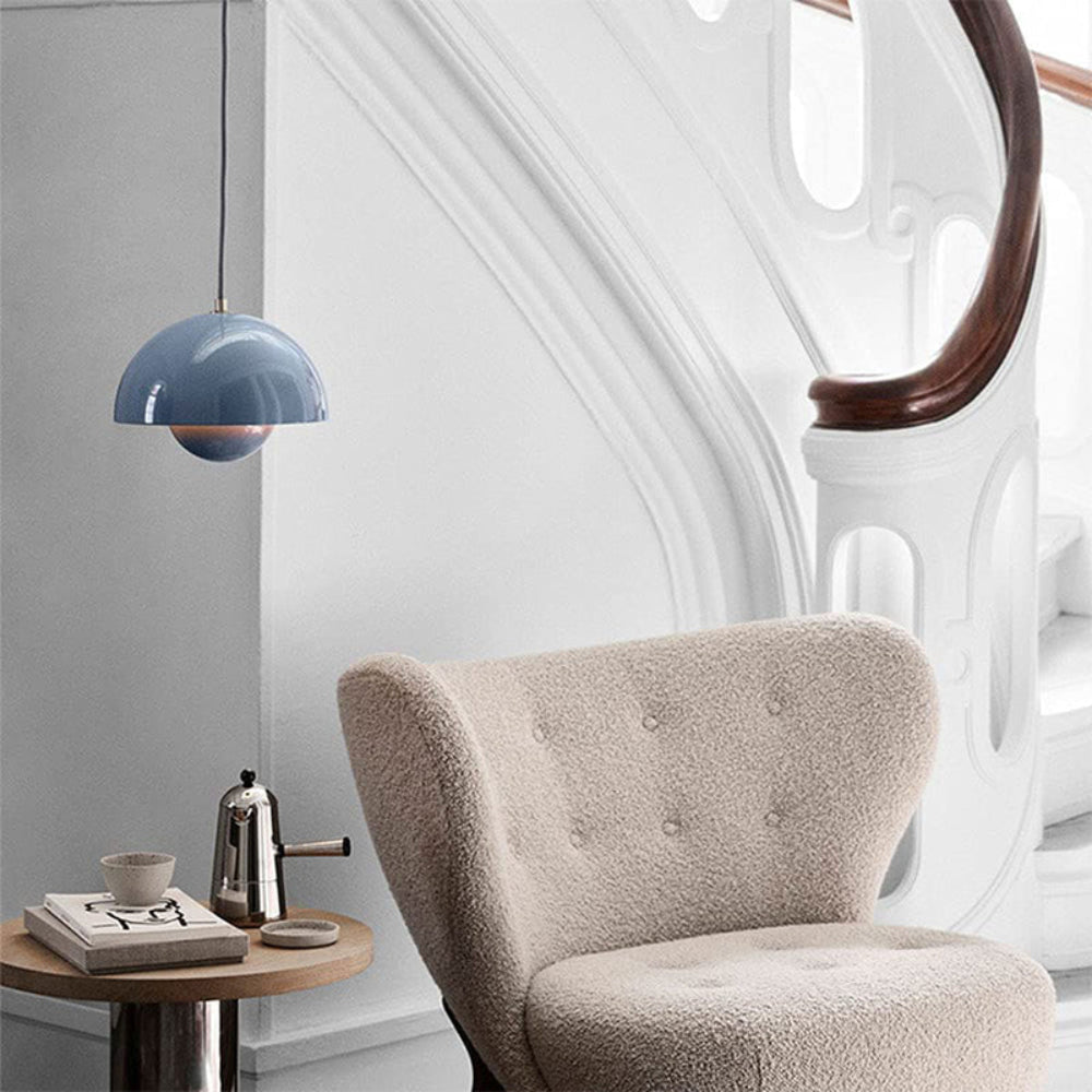 Mosrugs | Half-Circle Colourful Chandelier – Modern Scandinavian Ceiling Light for Dining, Living & Office