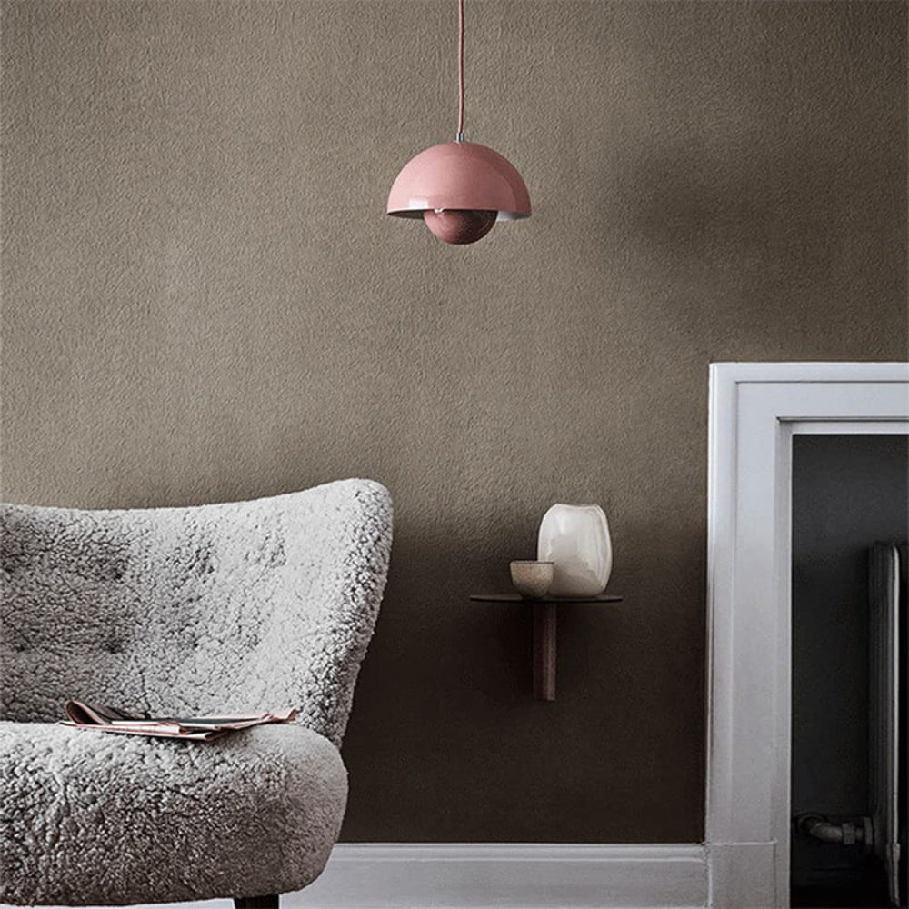 Mosrugs | Half-Circle Colourful Chandelier – Modern Scandinavian Ceiling Light for Dining, Living & Office