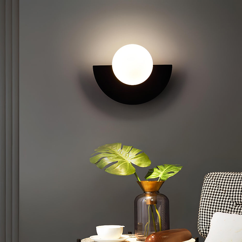 Mosrugs | Half-Moon Wall Light – Nordic LED Design for Modern Interiors