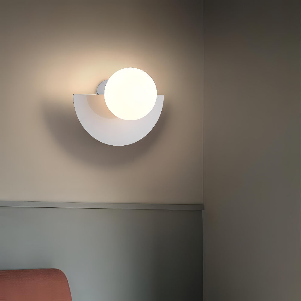 Mosrugs | Half-Moon Wall Light – Nordic LED Design for Modern Interiors