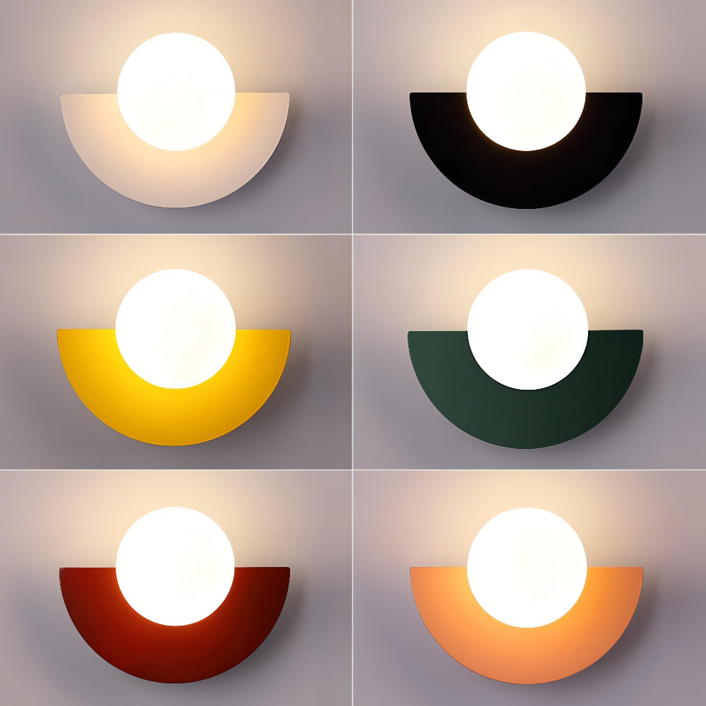 Mosrugs | Half-Moon Wall Light – Nordic LED Design for Modern Interiors