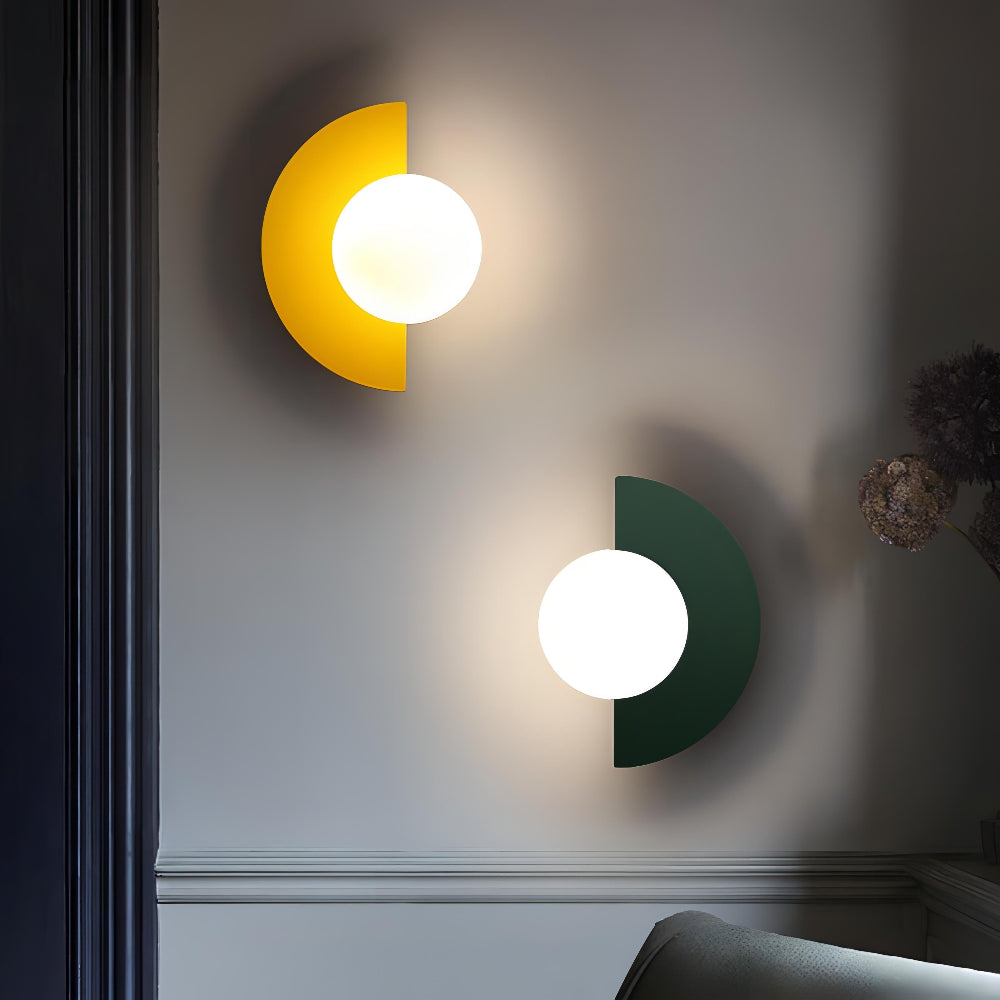 Mosrugs | Half-Moon Wall Light – Nordic LED Design for Modern Interiors