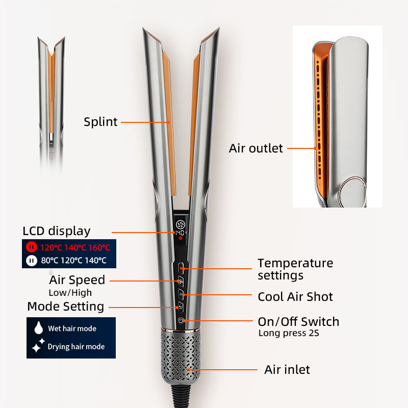 Mosrugs | 2-in-1 Hair Dryer & Straightener for Effortless Styling