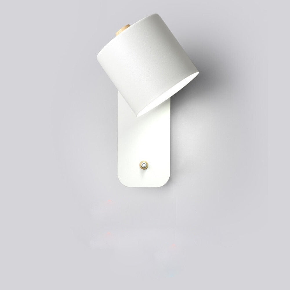Mosrugs | Modern LED Wall Light with Switch – Indoor Wall Sconce for Home Decor
