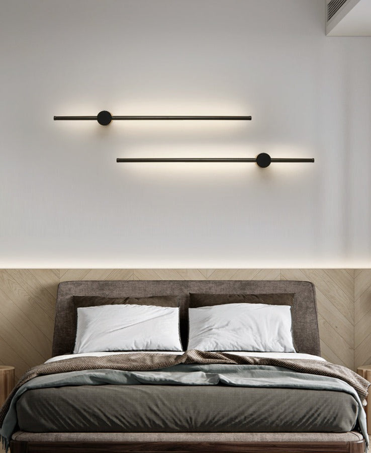 Mosrugs | NordicRod – Minimalist Wall Lamp with Plug for Chic Interiors