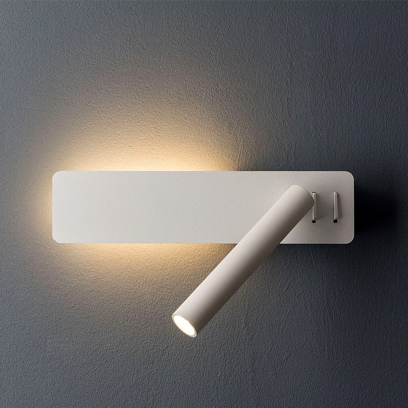 Mosrugs | Rotatable LED Wall Reading Light for Bedroom | Adjustable Brightness & Colour Modes