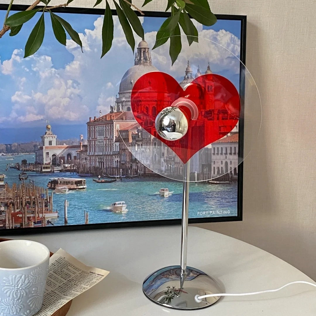 Mosrugs | LoveGlow – Elegant Table Lamp with Rechargeable LED
