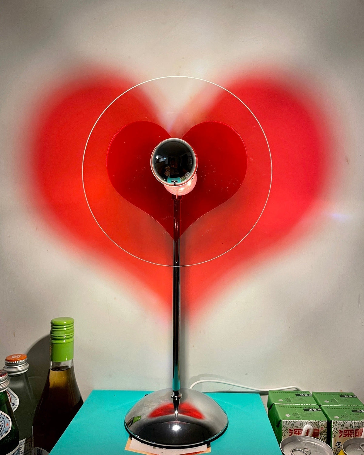 Mosrugs | LoveGlow – Elegant Table Lamp with Rechargeable LED
