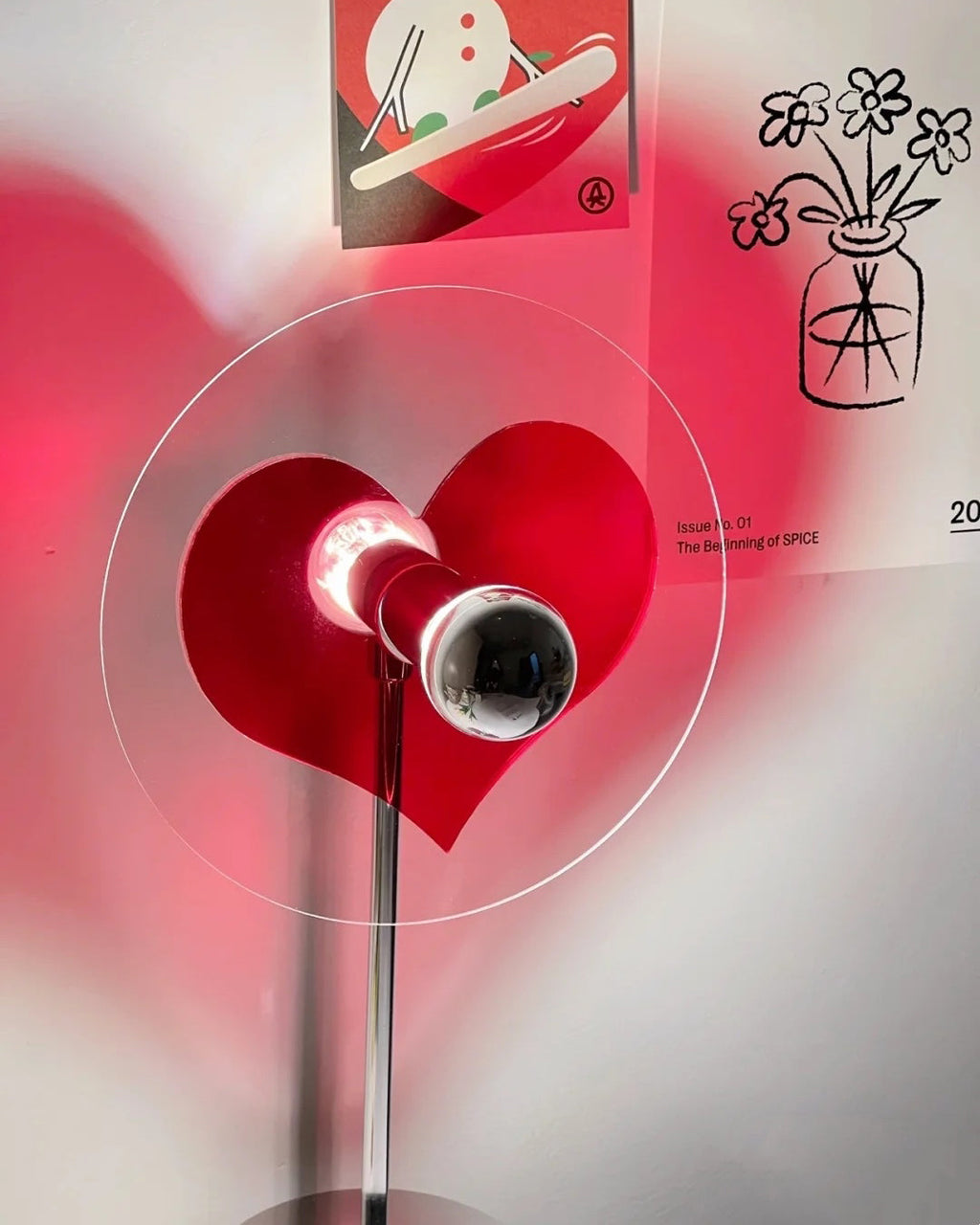 Mosrugs | LoveGlow – Elegant Table Lamp with Rechargeable LED