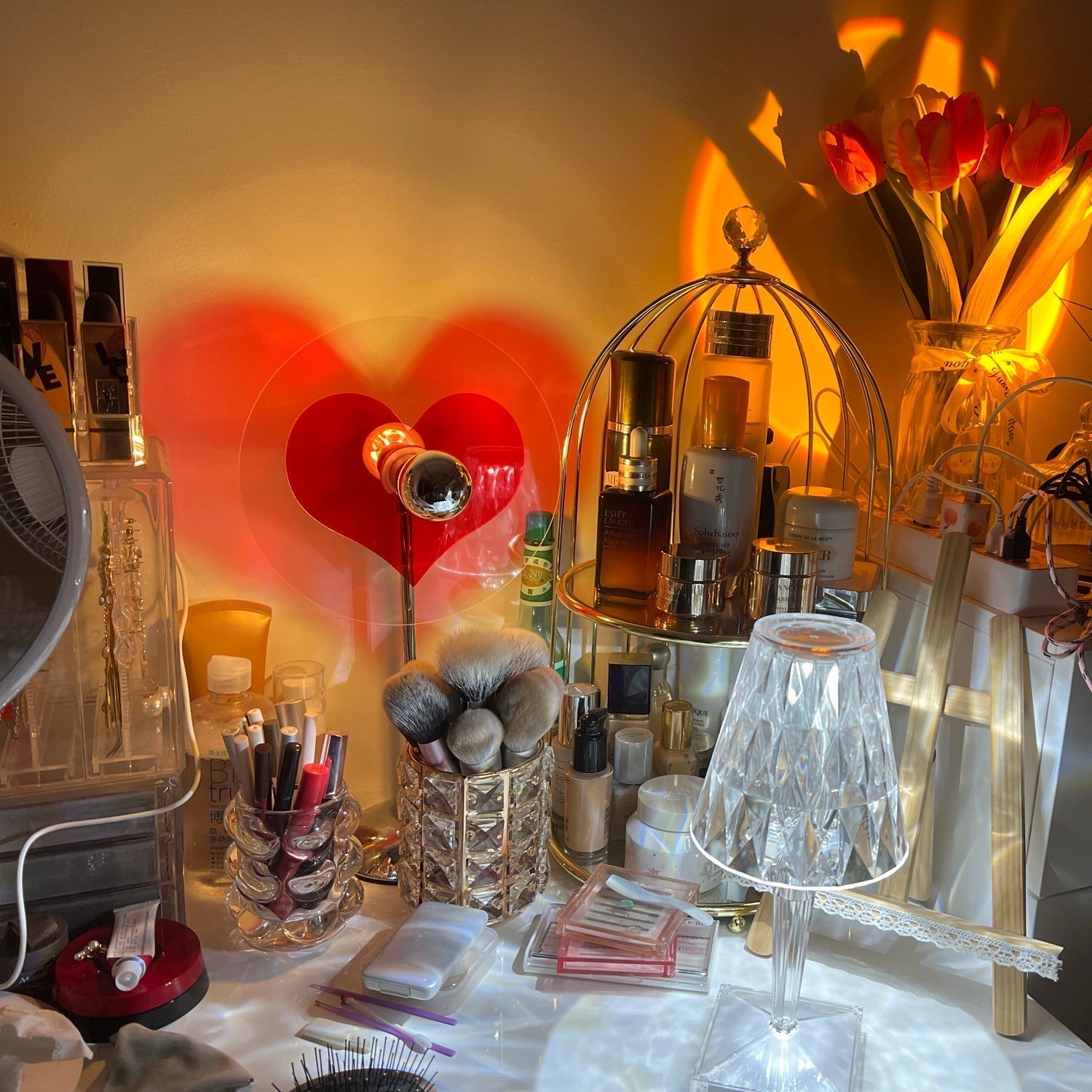 Mosrugs | LoveGlow – Elegant Table Lamp with Rechargeable LED