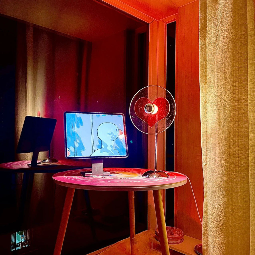 Mosrugs | LoveGlow – Elegant Table Lamp with Rechargeable LED