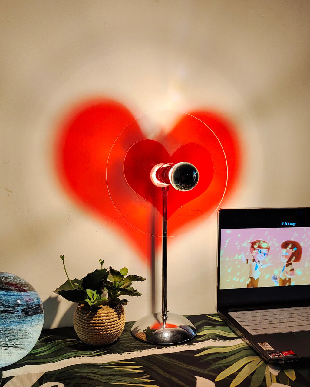 Mosrugs | LoveGlow – Elegant Table Lamp with Rechargeable LED