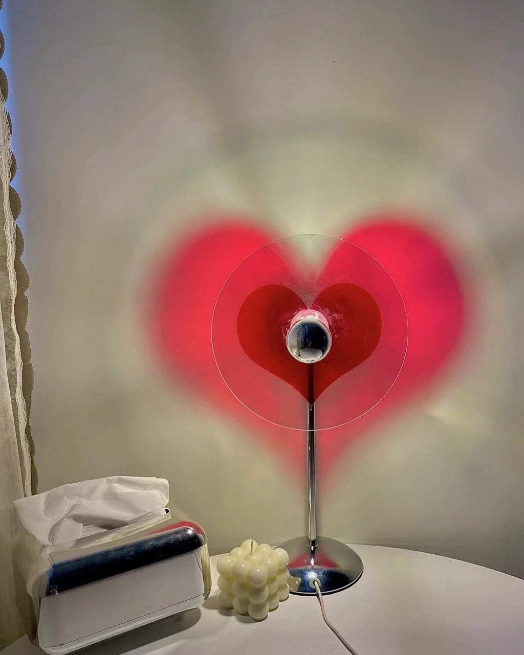 Mosrugs | LoveGlow – Elegant Table Lamp with Rechargeable LED