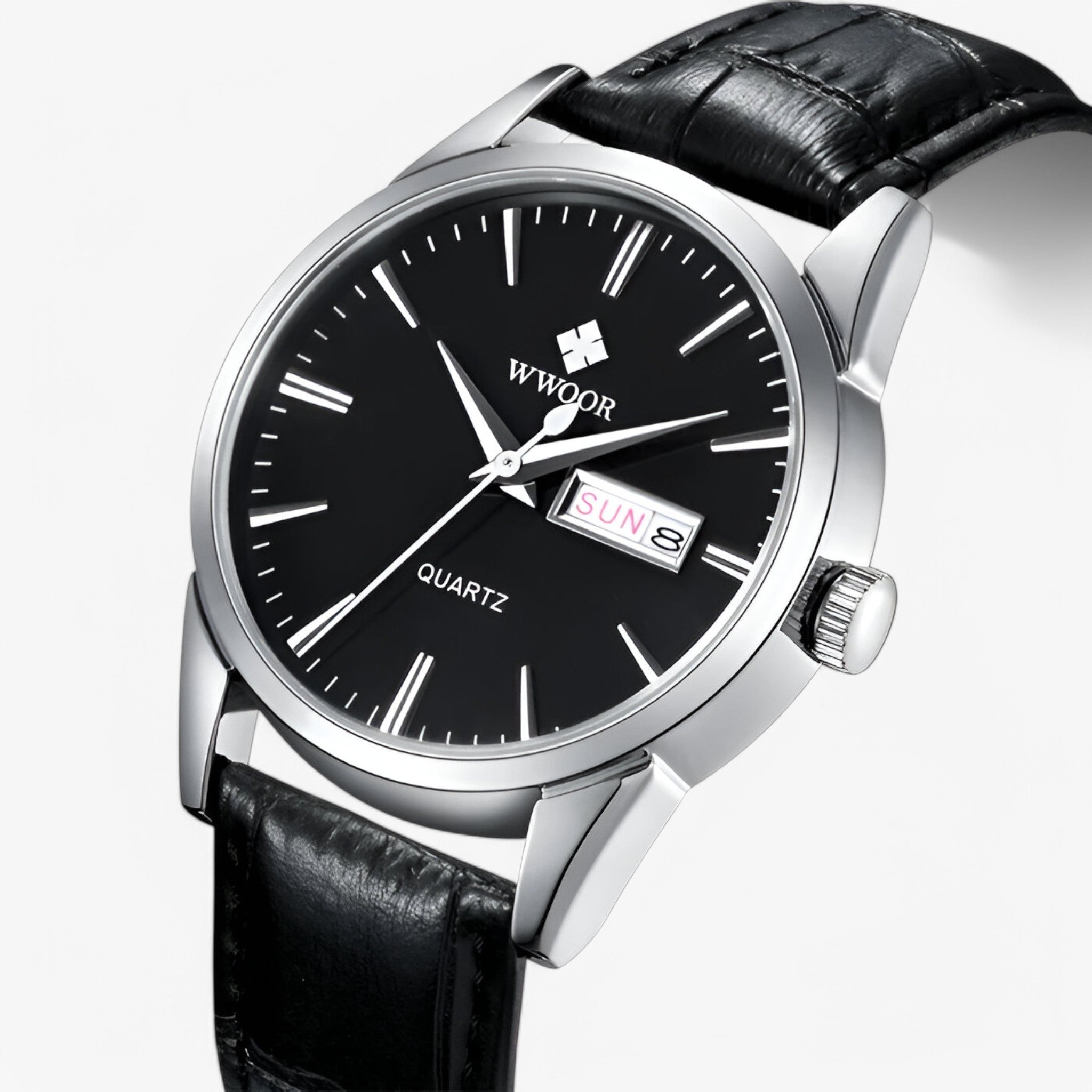 Mosrugs | Renzo | Classic Luxury Leather Watch – Timeless Elegance for Every Occasion