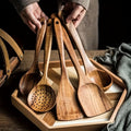 Mosrugs | NordicWood Kitchen Utensil Set – Sustainable & Stylish Cooking Essentials for Every Kitchen