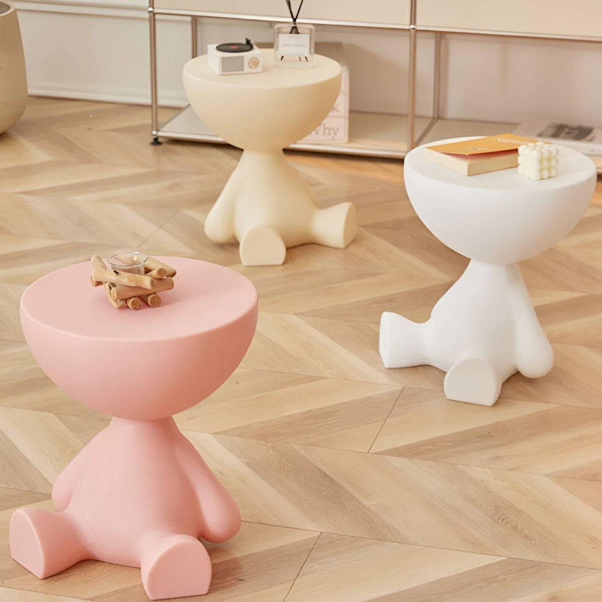 Mosrugs | Ylix – Luxury Round Coffee Table for Living Room or Side Space