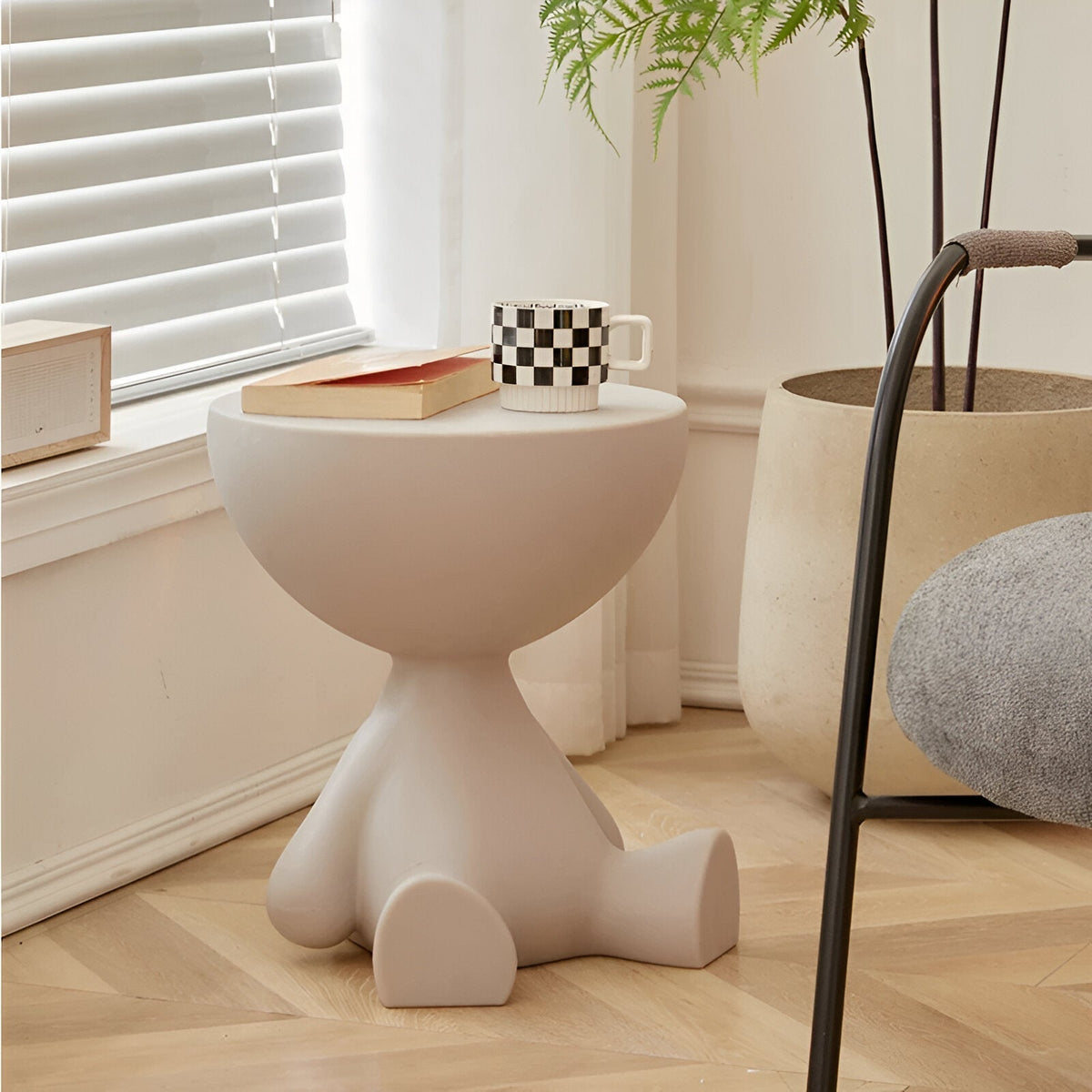 Mosrugs | Ylix – Luxury Round Coffee Table for Living Room or Side Space