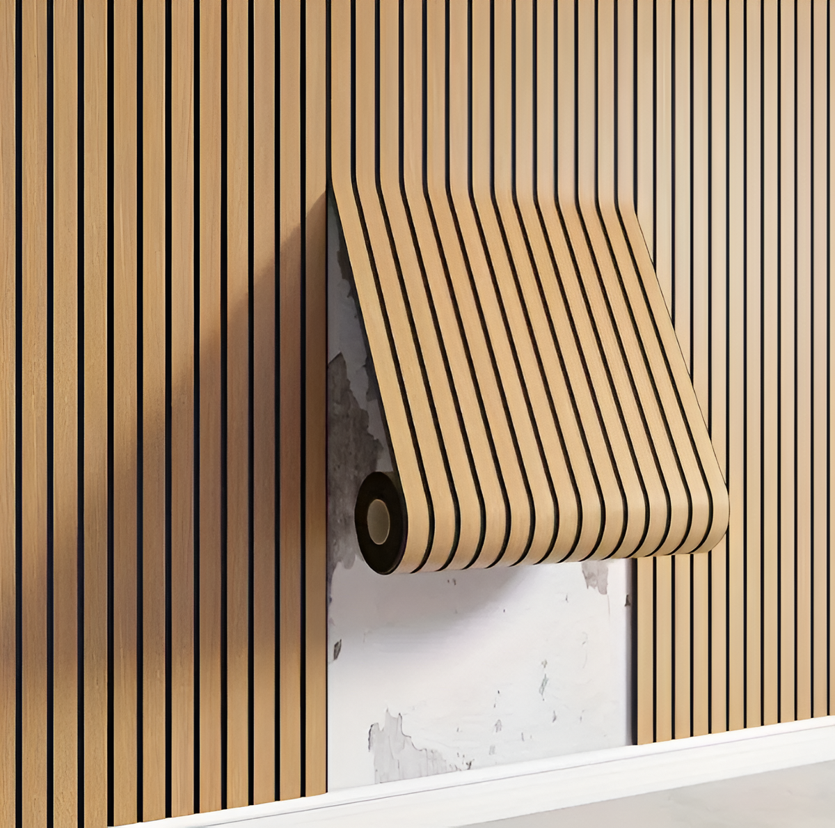 Mosrugs | StickieFast 3D Wall Panels – Self-Adhesive PVC Panels with Realistic Wood Texture