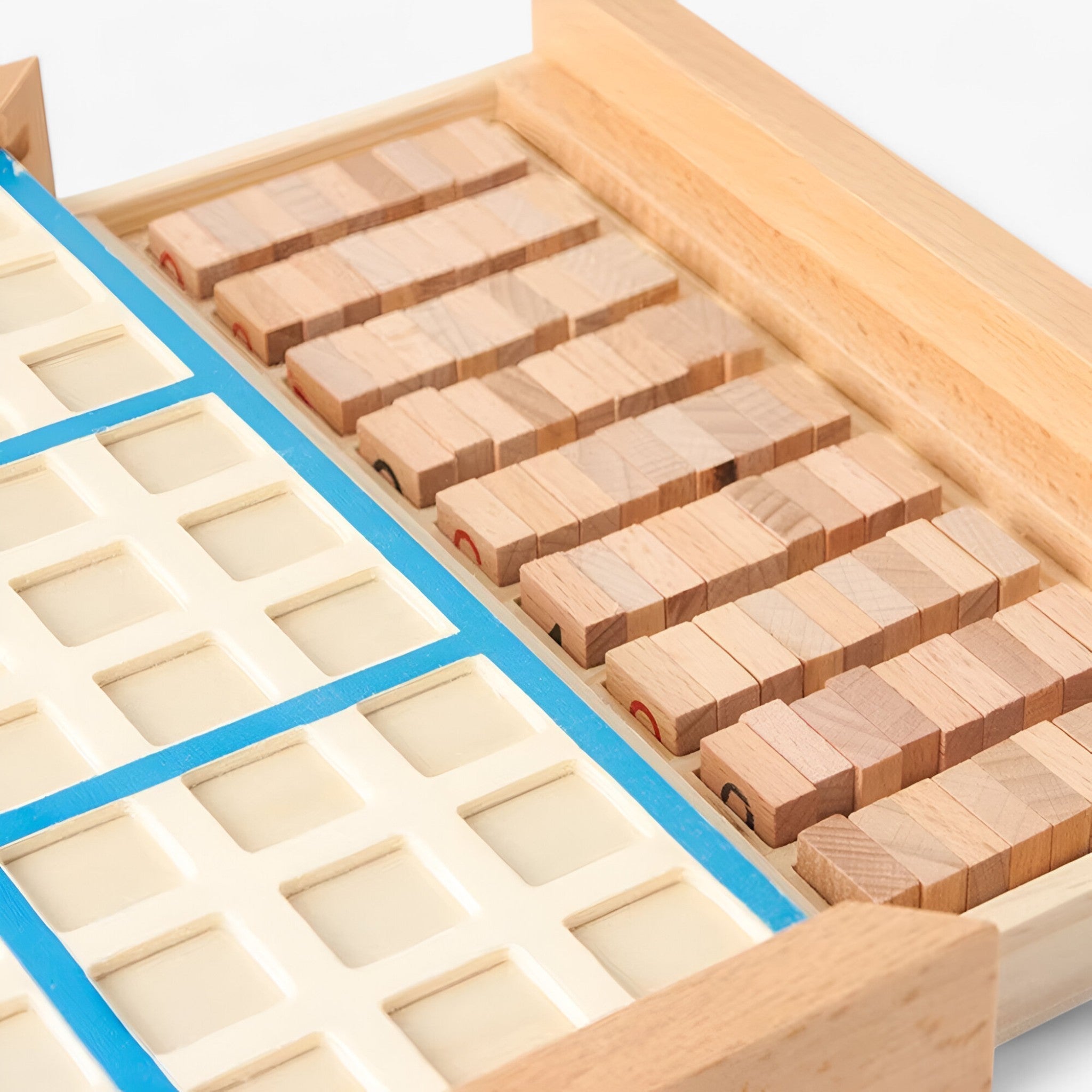 Mosrugs | Daan | Wooden Sudoku Board Game with Drawer – Classic Brain Teaser for All Ages