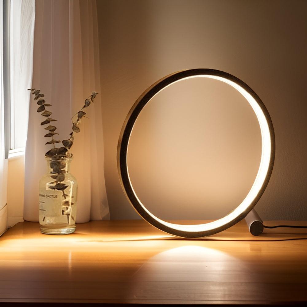 Mosrugs | HaloBeam - Modern Circle Table Light