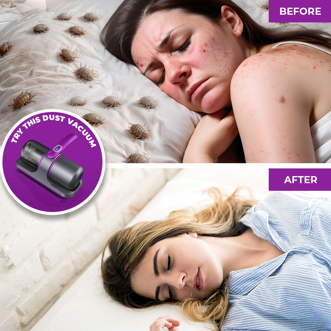 Mosrugs | CleanMaster: Powerful Vacuum & Iron Duo - Furniture, Bedsheets, Beds & Other Household