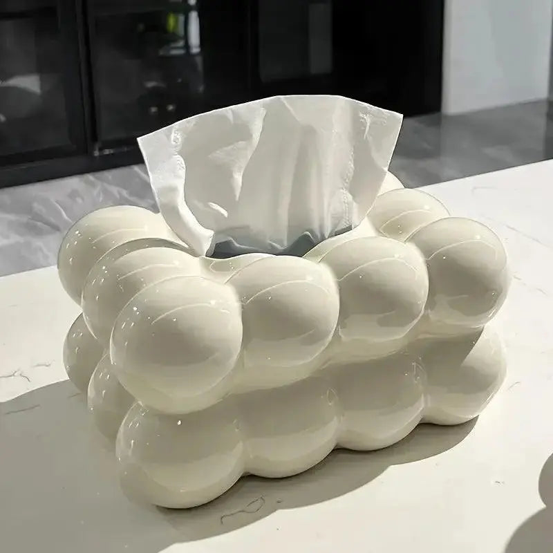 Mosrugs | GraceBox - Elegant Ceramic Tissue Holder
