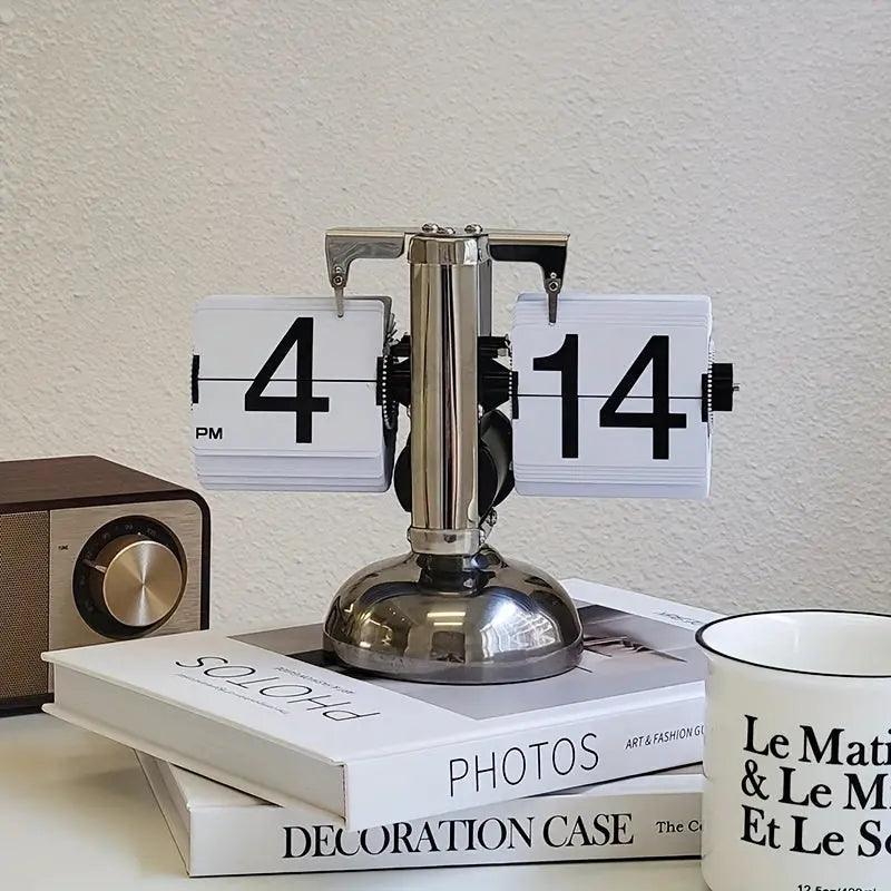 Mosrugs | FlipAura - Modern Flip Clock with Charm