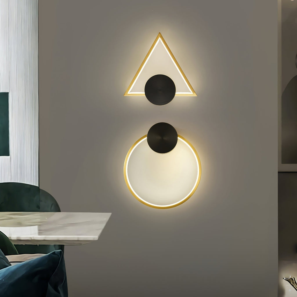 Mosrugs | GeoLight – Sleek Geometric Wall Lamp for Contemporary Spaces