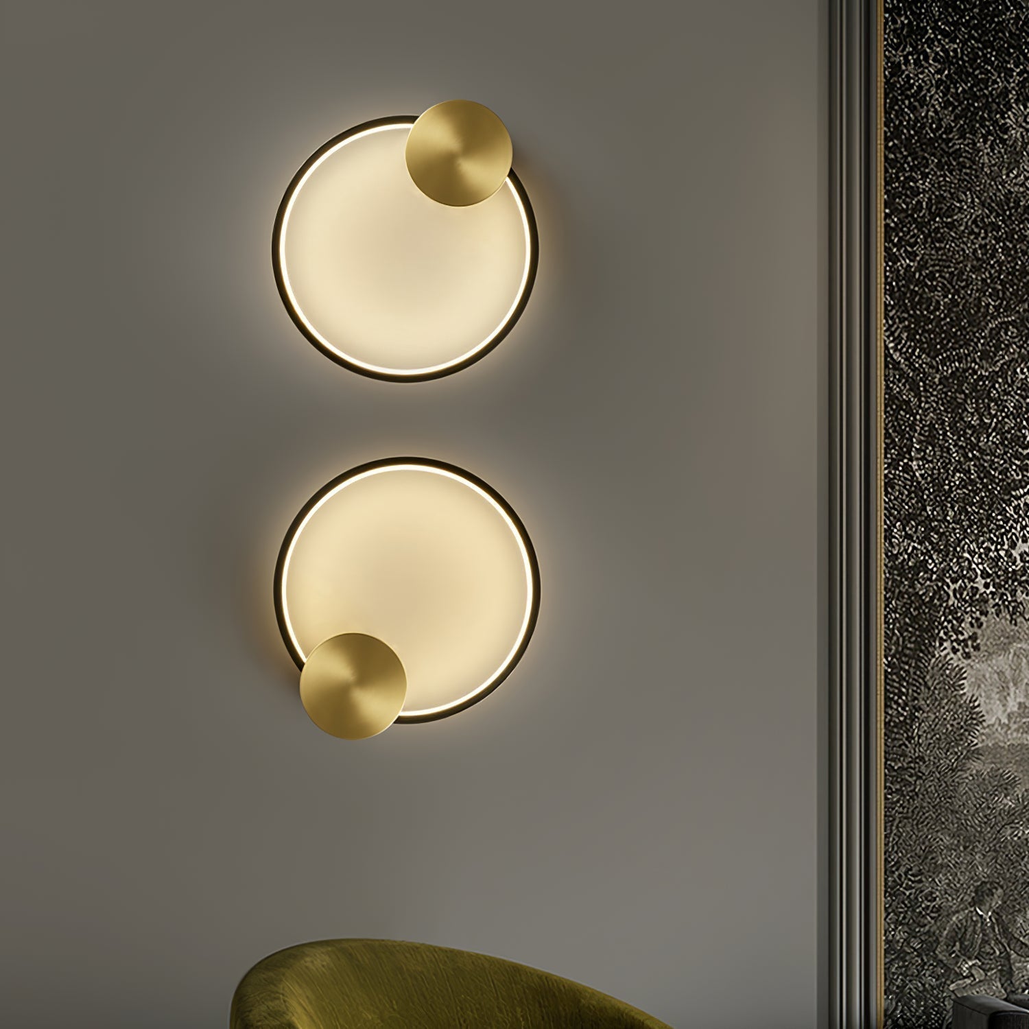 Mosrugs | GeoLight – Sleek Geometric Wall Lamp for Contemporary Spaces