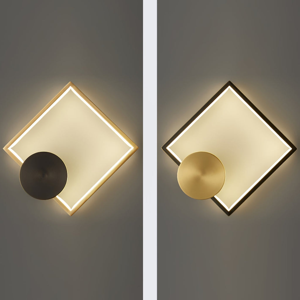 Mosrugs | GeoLight – Sleek Geometric Wall Lamp for Contemporary Spaces