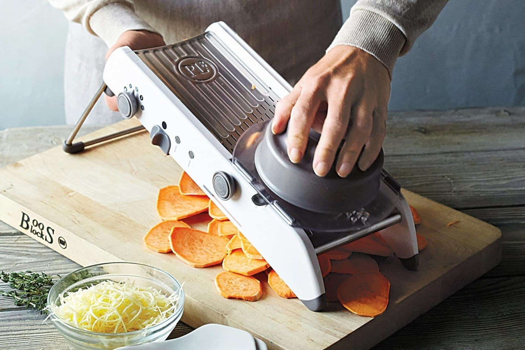 Mosrugs | ProSlice Mandoline Vegetable Slicer – Adjustable Stainless Steel Blades for Precision Cutting